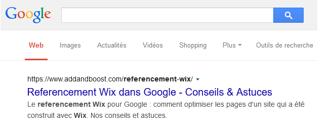 Affichage balises métatags dans les résultats de Google